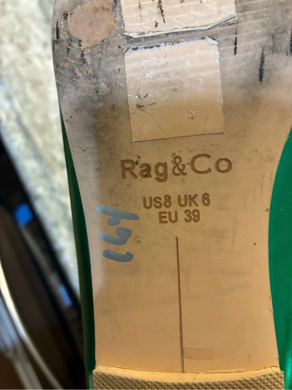 Rag & Co sleek emerald